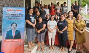 Anggota DPRD Sitaro Pricilya Bawole, Serap Aspirasi Masyarakat di Dapil 2