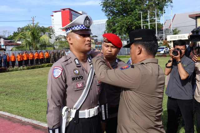 Operasi Ketupat 2025 di Sulut Resmi Digelar, Ribuan Aparat Gabungan TNI-Polri Dikerahkan