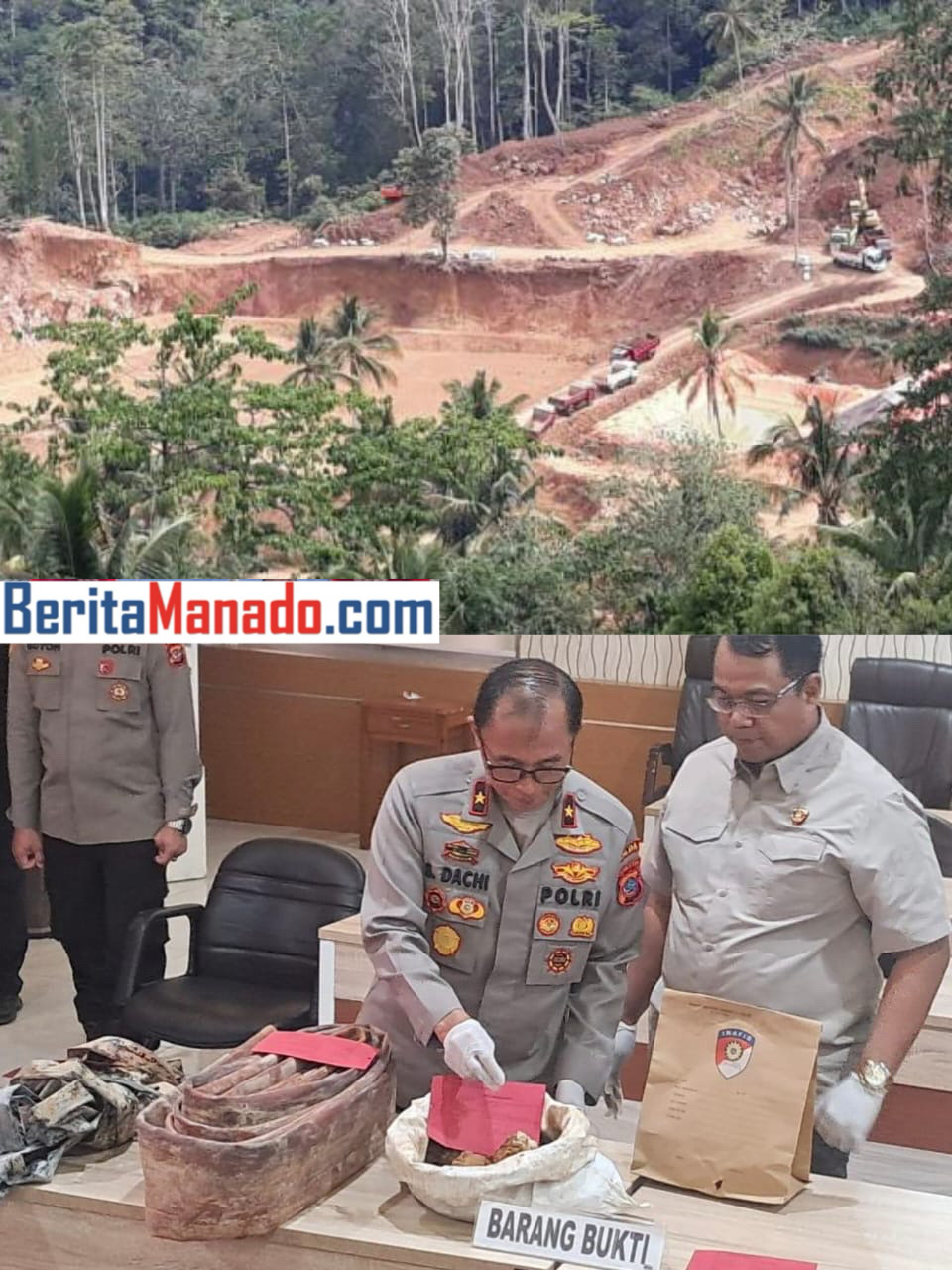 Menilik Lokasi PETI Milik WNA dari Negara Tirai Bambu dan Tragedi Baku Tembak Hingga Tewaskan Penambang Asal Sulut