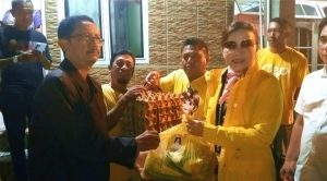 Golkar Sulut Konsolidasi Internal! Buka Puasa Bersama Anak Yatim Piatu Hingga Bantu Korban Banjir Manado