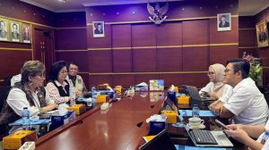 Senator Maya Rumantir Kunjungan Kerja di BI Provinsi Sulut