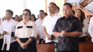 Bupati Robby Dondokambey Hadiri Pelantikan Panitia HAPSA WAKI Sinode GMIM