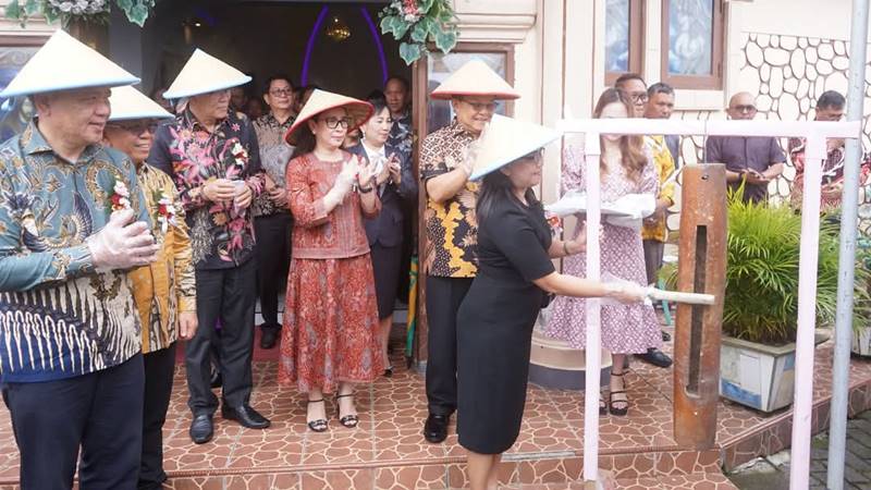 Vanda Sarundajang Apresiasi Pencanangan Gerakan Menanam KGPM Sola Gratia Kiawa