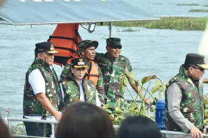 Yulius Selvanus Dukung Kodam XIII/Merdeka Lestarikan Danau Tondano
