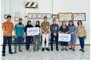 Bukti Nyata, BPJS Ketenagakerjaan Bitung Bayarkan Manfaat Klaim Tenaga Kerja PT Deho Canning Company