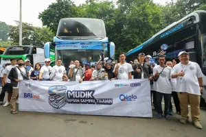 Mudik Bersama BUMN 2025, BRI Group Berangkatkan 8482 Pemudik Secara Gratis