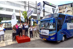 Pegadaian Kanwil V Manado Hadirkan Mudik Gratis, Gorontalo Jadi Tujuan Utama