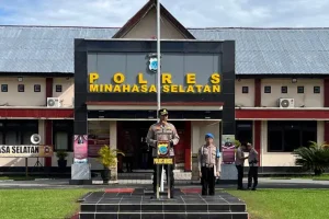 Kapolres Minsel Ingatkan Personel Jajaran untuk Jaga Kehormatan Institusi