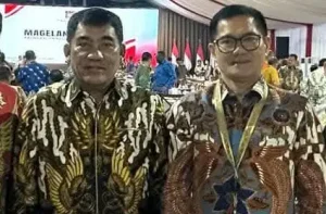 Joune Ganda Dampingi Gubernur Yulius Selvanus Bertemu Sejumlah Menteri, Permantap Pembangunan Daerah