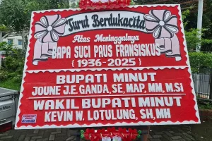 Paus Fransiskus Wafat, Joune Ganda – Kevin Lotulung Sampaikan Bela Sungkawa