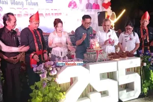Pesan Menyentuh Bupati Joune Ganda di HUT ke-255 Desa Kaima