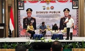 Kadis Kominfo Erwin Kontu Jadi Narasumber Dorong Keterbukaan Informasi Publik Polri Menuju Indonesia Emas