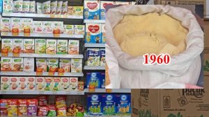 Zaman Sekarang Bayi Makan Makanan Kemasan, Tahun 1960 Dedak Jagung