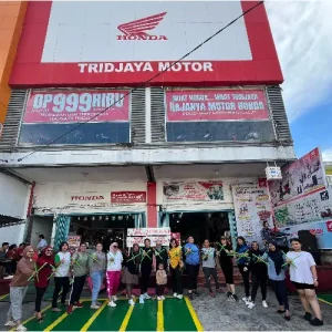 Tridjaya Motor Samrat dan Inovasi Marketingnya, Kenalkan Honda PCX 160 Roadsync untuk Publik