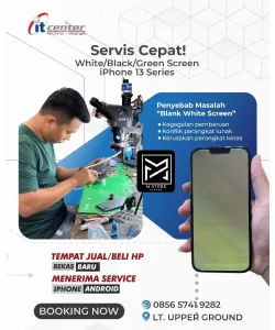 Layar iPhone 13 Series Bermasalah, M-Store itCenter Manado Solusinya