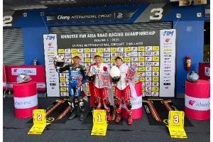 Pembalap Astra Honda Dominasi Podium, Raih Kemenangan Ganda di ARRC Buriram