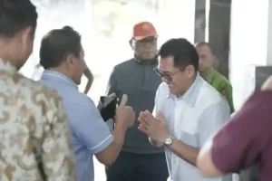 Joune Ganda Sambut Kehadiran Laksamana TNI (Purn) Marsetio, Hadiri Agenda Penting Bersama Gubernur Yulius Selvanus