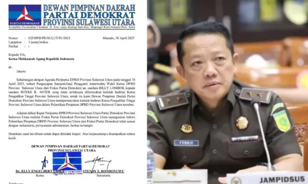 Ketua DPRD Sulut: Pengambilan Sumpah dan Pelantikan Pimpinan DPRD Sulut Harus Ketua Pengadilan Tinggi