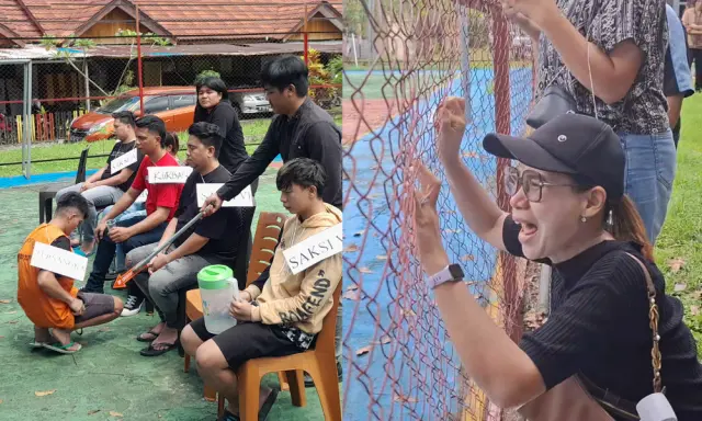Rekonstruksi Pembunuhan Verrel Ngangi Nyaris Ricuh, Ibu Korban Histeris dan Tersangka Peragakan 19 Adegan 