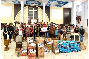 Peduli Sesama, BRI RO Manado Salurkan Bantuan Sembako untuk 5 Gereja