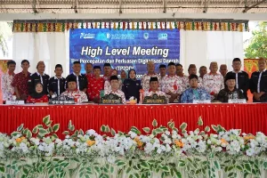 High Level Meeting TP2DD Bolsel, Iskandar Kamaru Tekankan Pentingnya Digitalisasi dan Penggunaan QRIS