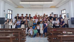KMK Fakultas Teknik UNIMA dan PMKRI Tondano Live In di Desa Makalisung