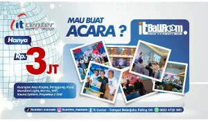 Mulai Rp3 Juta Saja! itBallroom Ruang Serbaguna Cocok untuk Semua Jenis Acara