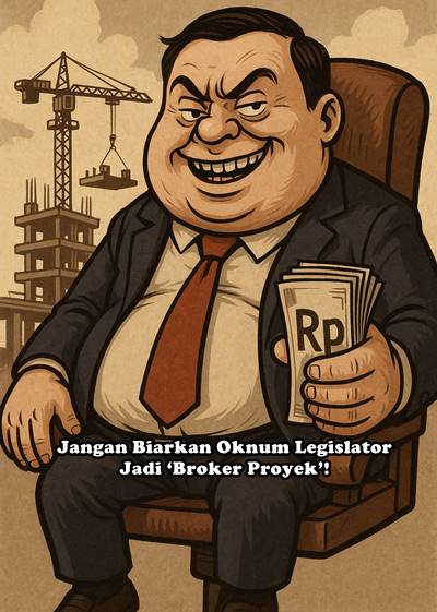 Legislator Dilarang Keras Main Proyek, Tapi Dugaan Keterlibatan Makin Menguat