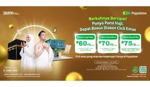 Ini Cara Dapat Diskon Uang Muka Waktu Cicil Emas di Pegadaian