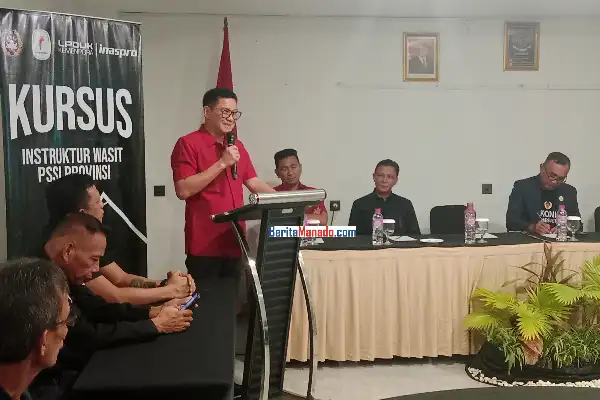 PSSI Sulut Dipercaya Pusat Gelar Dua Agenda Nasional, Kali Ini Kursus Instruktur Wasit