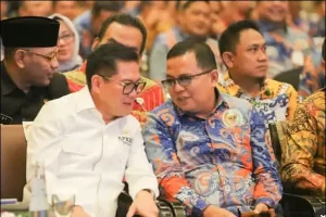Joune Ganda Hadiri Pelantikan Pengurus ADKASI: Gaungkan Pentingnya Kolaborasi