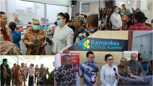 Ketua Komisi IX DPR RI Apresiasi Peningkatan Pelayanan di RSUP Kandou Manado