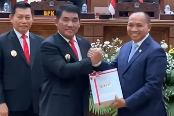 Gubernur Yulius Selvanus Hadiri Rapat Paripurna Penyerahan LHP BPK-RI, Sulut Raih WTP Kesebelas Berturut-turut