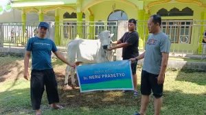 Perayaan Idul Adha Masjid As Syifa, Dirut RSUP Kandou Manado Berkurban Satu Ekor Sapi