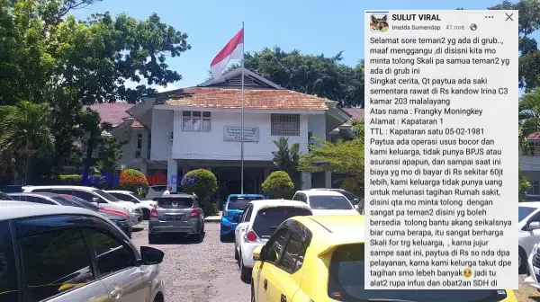 Diterpa Isu Miring, Manajemen RSUP Kandou Manado Pastikan Layanan Pasien Tetap Berjalan Baik