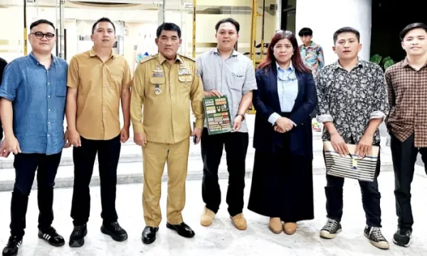 Jelang Festival Budaya Kota Langowan, Panitia Audensi dengan Gubernur Yulius Selvanus