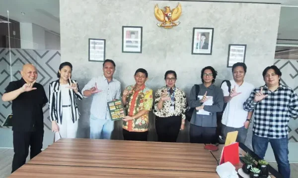 Jelang Festival Budaya Kota Langowan, Panitia Audensi dengan Gubernur Yulius Selvanus