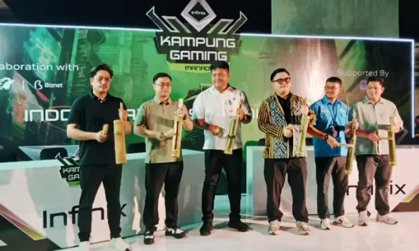 Infinix Resmikan Kampung Gaming Futuristik Pertama di Indonesia, Hadirkan Wisata Digital dan Talenta Esports dari Manado