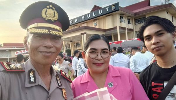 Umat Paroki St. Petrus Langowan Naik Pangkat Jadi Komisaris Polisi