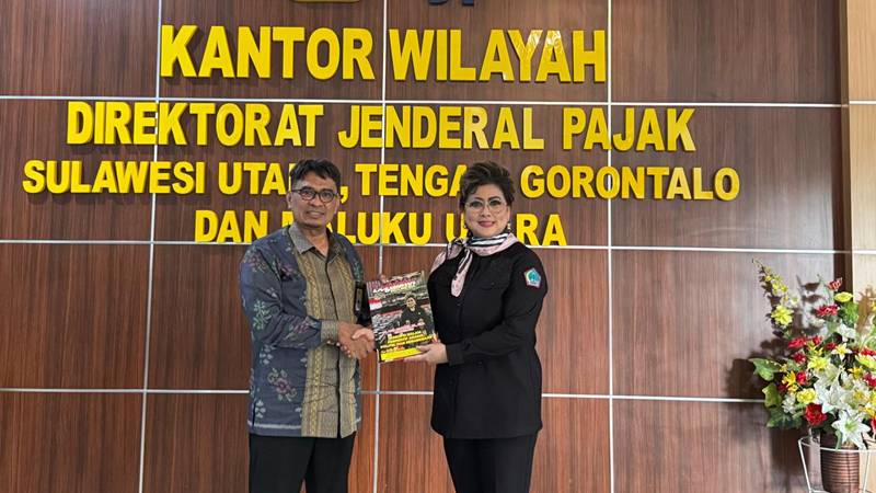 Senator Maya Rumantir Kunker ke Kanwil Dirjen Pajak Sulut