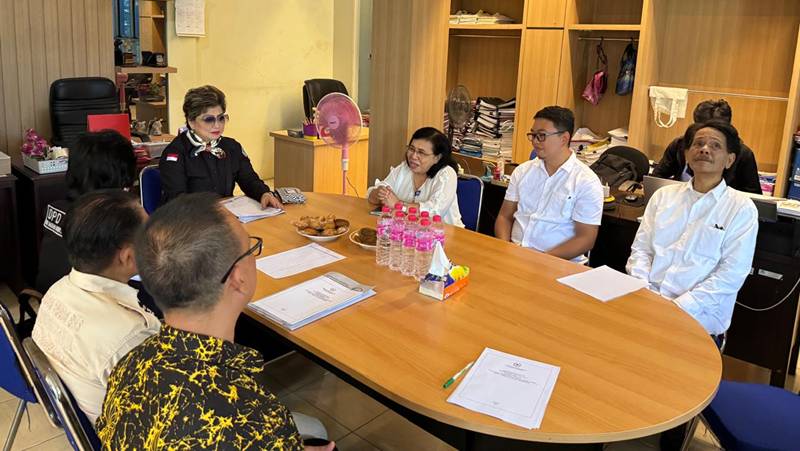 Maya Rumantir Temui Jajaran Disperindag Kota Manado