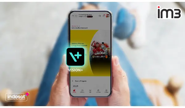 Jadi Satu Paket Lengkap, VISION+ dan Indosat Tingkatkan Pengalaman Akses Konten Digital 