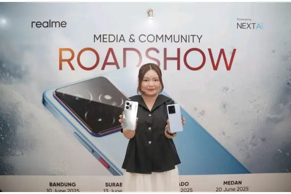 Gelar Roadshow di Manado, realme Bawa 2 Andalannya yaitu realme GT 7 Series dan realme 14 Series 5G