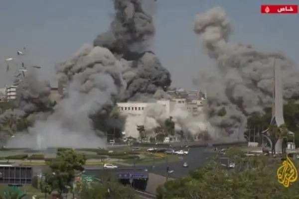 Israel Bombardir Pusat Kota Suriah! Serangan Menghantam Daerah Dekat Istana Presiden