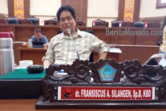 Bahas KUA dan PPAS, Fransiscus Silangen Prihatin Dengan Penurunan Anggaran Rp800 Miliar