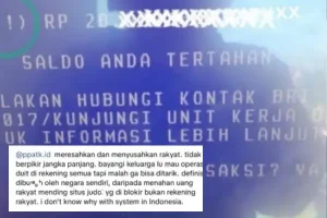 Netizen Curhat Tak Bisa Tarik Uang Akibat Kebijakan Baru PPATK