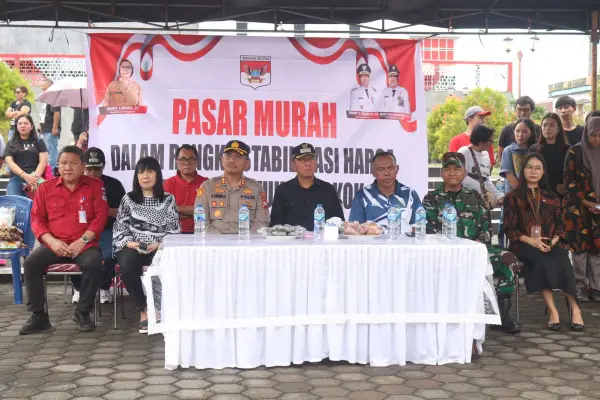 Jaga Stabilitas Harga, Pemprov Sulut Hadirkan GPM di Minsel, Bupati Franky Wongkar Ucapkan Terima Kasih