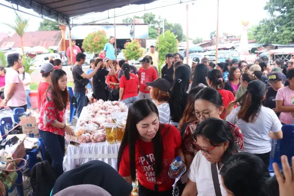 Jaga Stabilitas Harga, Pemprov Sulut Hadirkan GPM di Minsel, Bupati Franky Wongkar Ucapkan Terima Kasih