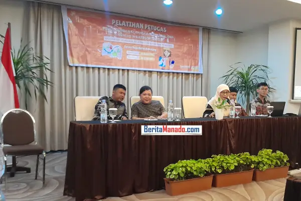 BPS Kabupaten Minahasa Selatan Gelar Pelatihan Petugas Pemutakhiran Kerangka Geospasial dan Muatan Wilkerstat SE2026