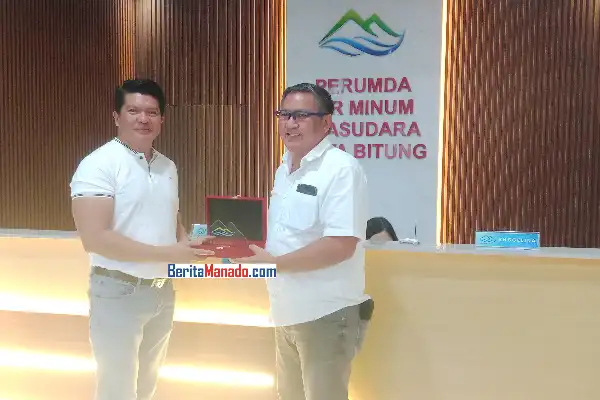 Perumdam AVO Palu Kunker ke Bitung: Puji Inovasi Hingga Sentuhan Humanis PDAM Bitung